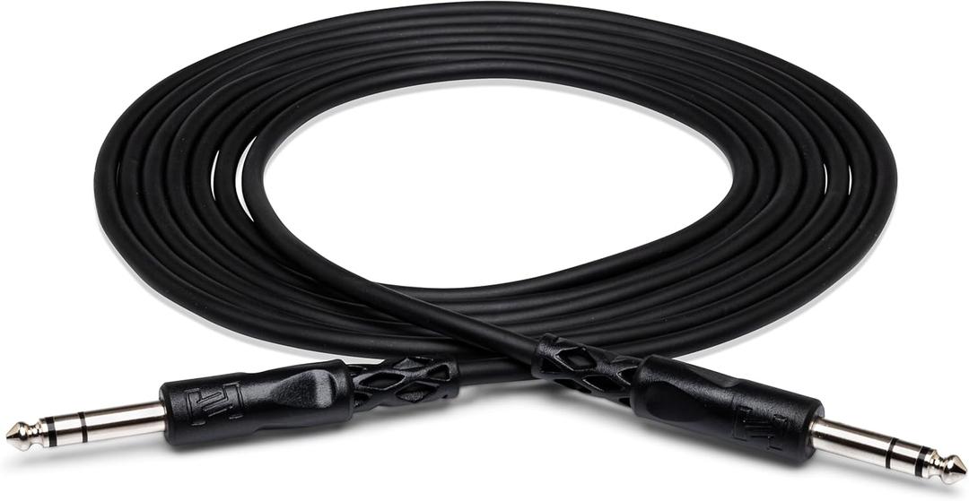Hosa CSS-103 1/4 Inch TRS to Same Balanced Interconnect Cable, 3 Feet
