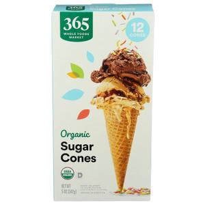 365 by Whole Foods Market, Organic Sugar Cone, 5 Ounce
