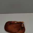 BARSDAR 26 Inch Long Braided Ponytail Extension - Straight Wrap Around Copper Red Braid Ponytail Hair Extensions with Hair Tie - Synthetic Pony Tails Hairpieces for Women - Copper Red