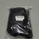 YEAME Curly Wigs for Black Women - Afro Curly Wig with Bangs, Natural Black, Heat Resistant, 15" Full Wig, 150% Density, Glueless, 1 Count
