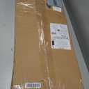 Amazon Basics Adjustable Double Rod Rolling Garment Rack, Hanging Clothes Closet Organizer with Wheels, Heavy Duty, 36" x 14" x 72", Black