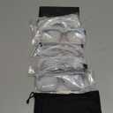 5 Pack Reading Glasses for Women,Oprah Style Blue Light Blocking Computer Readers,Square Eyeglasses with Spring Hinge (Multicolor)