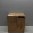 EUHOMY Ice Maker Countertop, 9 Cubes Ready in 6 Mins, 26lbs/24H, Self-Cleaning, Portable Ice Maker Machine with Carry Handle, Basket and Scoop, 2 Sizes of Bullet Ice for Home, Kitchen, Office (Silver)