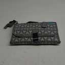 Kopi Baby Portable Diaper Changing Pad - Baby Diaper Changer Travel Bag with Wipes Pocket, Smart Design Portable Changing Mat, Infant Travel Station Kit, Gift for Newborn Girl & Boy - Premium (Gray Arrows)