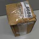 Premium Quality Glass Vase - Clear Vase, Crystal Glass Flower Vase for Rustic Home Decor, Decorative Vases for Flowers for Modern Farmhouse, Glass Vase Ideal for Shelf, Mantle, Table Entryway Decor