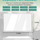 WB56X22160 Range Oven Inner Door Glass, Window Pack, Double-Layer Glass | Oven Glass Door Window, Door Glass, Range, Electric Oven, Wall Oven, WB55T10154, WB56T10152, WB56X26391, 3379163, AP5808937