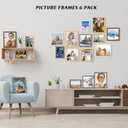 10x13 Frame Distressed Gray, Rustic 13x10 Picture Frame Grey, Art Pic Poster Frame, 10 by 13 Gallery Family Concert Portrait Photo Frame Anniversary/Birthday/Wedding/Thank you/Christmas Gift