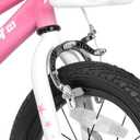 JOYSTAR Pluto Kids Bike Girls 14 Inch Childrens Bicycle with Training Wheels for Toddlers Beginners Age 3-5 Years Pink