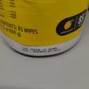 Amazon Basics Disinfecting Wipes, Lemon Scent, Thick All Purpose Cleaning Wipes, Sanitizes/Cleans/Disinfects/Deodorizes, 85 Count