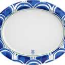 Dixie Ultra Disposable Paper Platters, 10" x 12.5", 25 Count  Durable, Sturdy Design