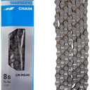 Shimano HG40 116 W/CL Chain - Grey, 6/7/8 Speed