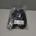 VeraCosy Men's Moccasin Slippers Comfy Soft Durable Slip-on Indoor Memory Foam House Shoes (9-10, Matt Black)