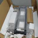 Recliner Table, Overbed Table with Wheels Adjustable Height and Length Over Bed Desk, Hospital Heavy Duty Metal Leg Laptop Stand Tray