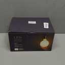 Globe LED Light Bulbs, 5.5W Dimmable 50 Watt Equivalent LED Edison Bulbs, Warm White, E26 Base, Milky LED Filament Bulbs for Bathroom Bedroom Living Room, 2 Pack-G40-2700k