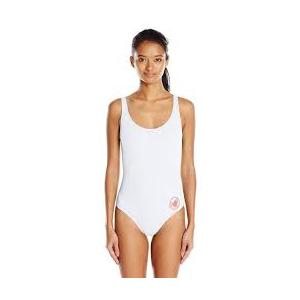 Body Glove Women's Standard Smoothies Noa Solid One Piece Swimsuit with Strappy Back Detail Medium Size White