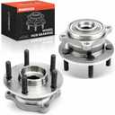 A-Premium 2 x Wheel Bearing and Hub Assembly with 5-Lug Compatible with Hyundai Santa Fe 2007-2020, Santa Fe Sport 2013-2018, Santa Fe XL 2013-2019, Veracruz 2007-2012 & Kia Sorento 2011-2015