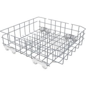 UPGRADED W10728159 Dishwasher Lower Rack Compatible with Kenmore Kitchenaid Dishwasher Rack,w10728159 W10082825 W10780925 W10525646 KDFE104DSS4 Maytag Whirlpool Dishwasher Bottom Rack Part with Wheel