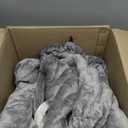 Wearable Heated Blanket with Zipper Design, Electric Wearable Throw Blanket with Sleeves, Hood, Heated Hoodie Blanket, Wearable Electric Blanket with 8 Heating Levels, 1-10H Auto-off Settings, 43*60"