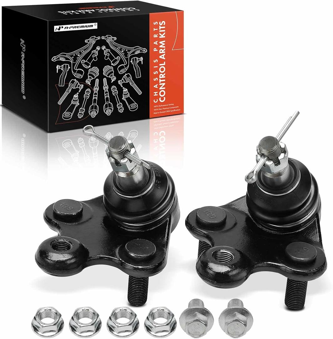 A-Premium 2 x Front Lower Ball Joint Compatible with Honda Civic 2012-2015 & Acura ILX 2013-2015