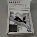 Wireless Charging Station, 3 in 1 Fast Wireless Charger Stand for Multiple Devices Apple Watch Ultra Series 11 10 9 8 7 6 SE 5 4 3 2, iPhone 17 16 15 14 13 12 11 Pro Max/Plus/Air/X/XS/XR, Airpods Pro (Black)