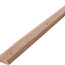 M-D Building Products 85357 1-7/16 in. X 36 in. Unfinished Hardwood Carpet Trim w/Screws