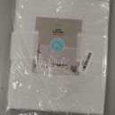 Martha Stewart Honeycomb Modern Farmhouse Tablecloth, White, 70" Round