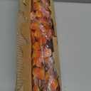 FAICOIA 3Pcs Artificial Branches with Leaves Greenery Faux Twigs and Branches 49" Artificial Plants Indoor Orange Fake Twigs Tree Long Stems for Office Wedding Shop Vase Fillers Home Fall Decor Autumn