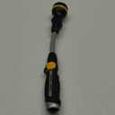Melnor 65173AMZ RelaxGrip 8 Pattern 16" Pivoting Wand Bundle, Metal, Black, Yellow