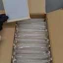 20 Pack Gold Acrylic Sign Holders 4x6 Inch, Double Sided Vertical Stand Clear Picture Frames, Table Menu Display Holders for Wedding Table Numbers, Restaurant Signs, Party and Office Photos