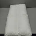 MINUPWELL Knee Pillow for Side Sleepers - Between Leg & Under Knee Pillow for Back Sleepers - Leg Pillow with 850G 7D Alternative for Relieving Leg, Back, and Knee Pain - 100% Cotton Fabric - White (3 in)