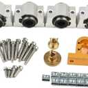 CNC 3018 Pro X-axis Upgrade Kit Suit CNC Router 3018-Pro Accessories, X- upgrade kit for Optical Shaft Diameter of 10mm, T8 Screw of 4mm