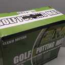 Putting Green Putting matt for Indoors Golf Putting Mat - Indoor Putting with Ball. Putting matt for Golf Practice, Portable and Easy to Clean. Great Gift