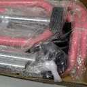 RINREA Gymnastic Bars for Kids with Adjustable Height, Folding Gymnastic Training Kip Bar, Expandable Horizontal Bar for Home (Pink)