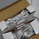 Amico 6 Pack 2 Inch 5CCT Ultra-Thin LED Canless Recessed Ceiling Light with Junction Box, 2700K/3000K/3500K/4000K/5000K Selectable, CRI90+, 6W=40W, 350LM, Dimmable Canless Wafer Downlight-ETL&FCC