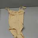 SHAPERX Women's Shapewear Bodysuit Tummy Control Seamless Zip-Up Body Shaper Waist Snatched Body Suit Size S/M