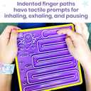 hand2mind Mindful Maze Boards, Tactile Sensory Toys for Toddlers, Anxiety Relief Items, Calm Down Corner Supplies, Emotional Regulation Tools for Kids, Play Therapy Toys, Mindfulness Gifts
