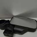 KEMIMOTO UTV Side Mirrors and Rear Center Mirror with 1.5" to 2" Roll Bar Cage Compatible with Polaris RZR 900, XP 1000/4, Pro XP/4, Turbo/4, Commander Maverick X3 Viking RhinoTeryx