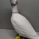23-Inch Porch Goose Statue, Outdoor Goose Decor with Adjustable Head