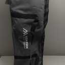 Double Camping Chairs Padded Loveseat Chair for 2 Person - Heavy Duty Oversized Camping Couch for Adults Outdoor Lawn Beach - Portable Folding Sofa with Cup Holders and Carry Bag, Grey