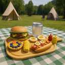 2 x Pickleball Charcuterie Board with Handle  12.4" x 6.3" Bamboo Serving Tray with Pickleball Engraving, Juice Groove & Hanging Hole  Unique Gift for Pickleball Fans & Social Gatherings