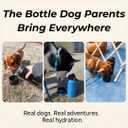 HydraNest Dog Water Bottle - Portable Dog Travel Water Bottle & Bowl, Insulated Pet Water Bottle for Camping, Beach - Dog Mom and Dad Gifts for Dog Lovers  Perfect for Women and Men - 32oz