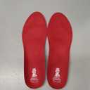 Vasyli Custom Full Length Insoles, Red, X-Large, Heel Grid Reduces Slippage, Firm Density, Biomechanical Control, Fast & Effective Pain Relief, Treats Pronation, Built-In Rearfoot Varus Angle