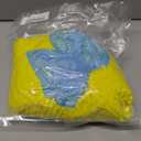 2 Pack Shoe Washing Bags for Laundry-Reusable Mesh Shoe Cleaner Bags for Washer & Dryer, Sneaker & Tennis Shoe Wash Protectors, Durable Zippered Shoe Laundry Bag (Yellow)