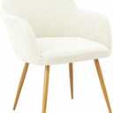 Yonus Dining Room Chair Slipcovers Parsons Chair Covers Sets Armchair Covers Removable Chair Protector Cover Seat Slipcovers for Living Room (1, Warm White)