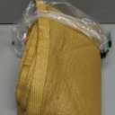 Patio Sun Shade Sail Canopy, 6' x 10' Rectangle Shade Cloth UV Block Sunshade Fabric - Outdoor Cover Awning Shelter for Pergola Backyard Garden Yard (Sand Color)