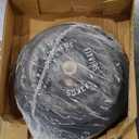 Fitvids Cast Iron Standard Weight Plates Including 5FT Standard Barbell with Star Locks, 95-Pound Set (85 Pounds Plates + 10 Pounds Barbell), Multiple Styles