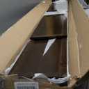 COPREE 5 Tier Bookshelf, Bamboo Space-Saving Tall Book Shelves,Walnut-Colored Freestanding Narrow Book Rack Organizer Shelving Unit Storage for Small Space, Living Room, Bedroom and Office