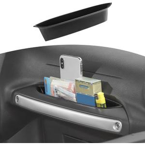 RT-TCZ for Wrangler JK Grab Tray Passenger Handle Storage Box Insert Organizer for Jeep Wrangler JK JKU 2011-2017 Black
