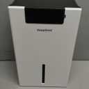 Dehumidifier, Dehumidifiers for Home(1000sq.ft), 98 OZ Water Tank, Dehumidifier Washable Air Filter, Dehumidifiers for Basement Bedroom Bathroom, Auto Shut Off, Timer Setting, 7 Colors Light, White