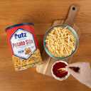 Utz Potato Stix, Original  15 Oz. Canister  Shoestring Potato Sticks Made from Fresh Potatoes, Crispy, Crunchy Snacks in Resealable Container, Cholesterol Free, Trans-Fat Free, Gluten-Free Snacks (EXP 02/15/27)